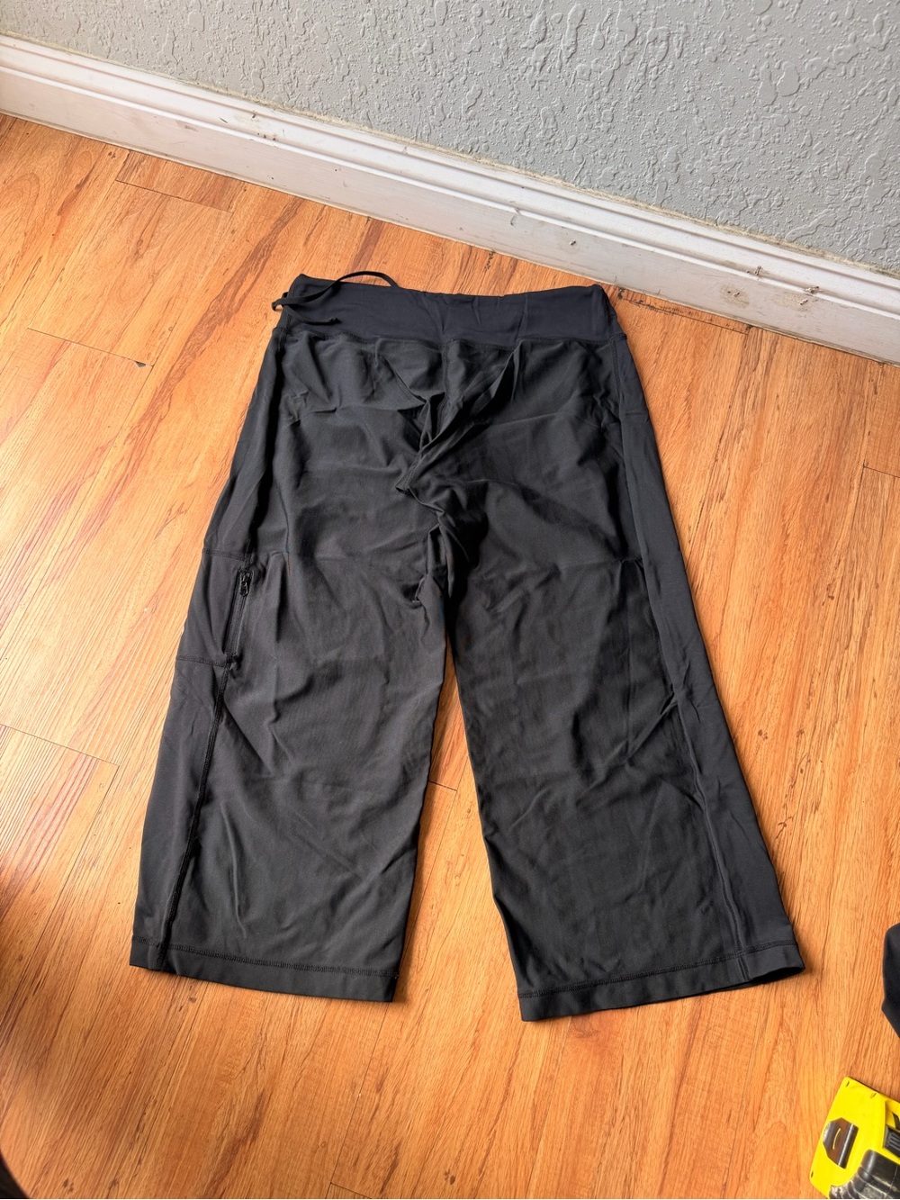 lululemon athletica Black Wide-Leg Performance Trousers